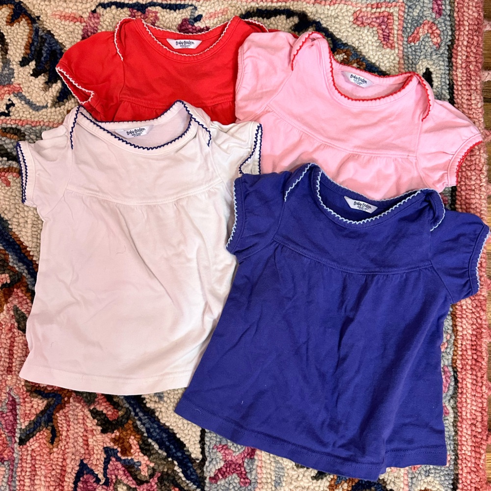 Baby Boden Girls Shirt Set
